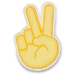 CROCS PEACE HAND SIGN UKRASI PEACE HAND SIGN