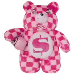 SPRAYGROUND RANAC PINK FUR CHECK MONEYBEAR ZA DEVOJ?ICE