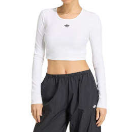 ADIDAS ORIGINALS MAJICA ESS RIB CROP LS ZA ŽENE